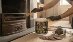Kaminofen Rost entfernen: So geht's