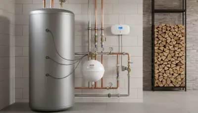 Effiziente Heizungsunterstützung mit Pufferspeicher