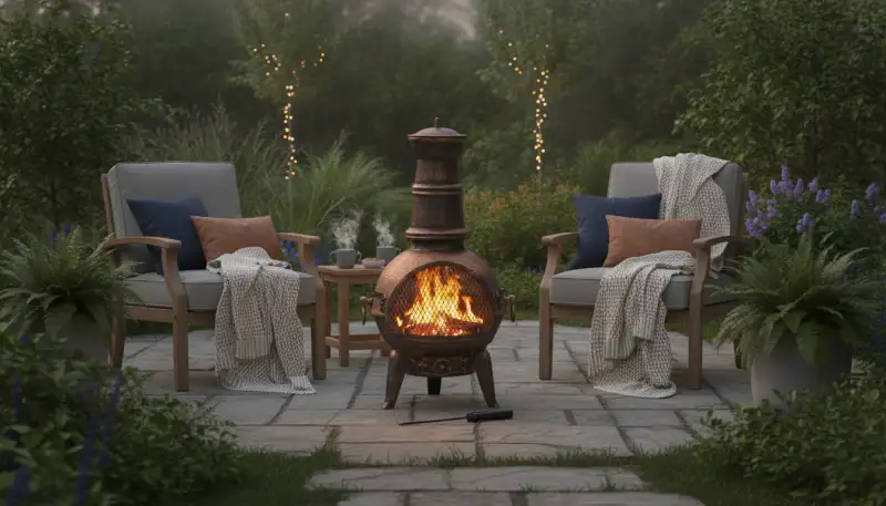 Der Gartenofen Holz: Gemütlichkeit im Freien